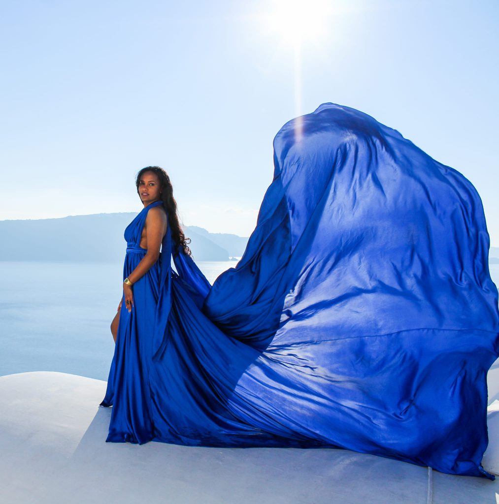 Gallery - Santorini Flying Dresses