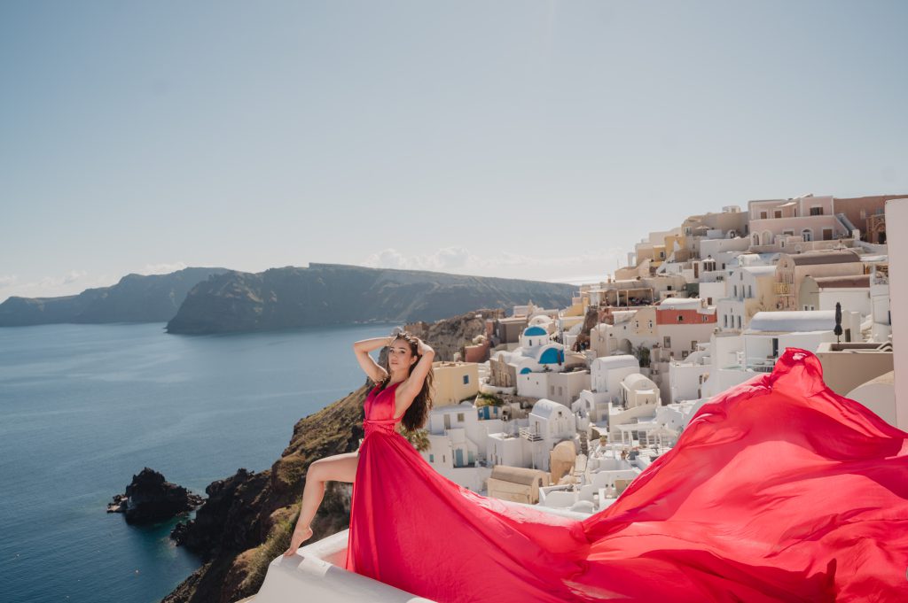oia flying dress